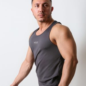 Active Performance Singlet Charcoal