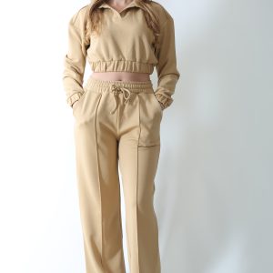 Kadın Kahverengi Eşofman Altı