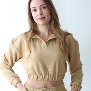 Kadın Kahverengi Sweatshirt