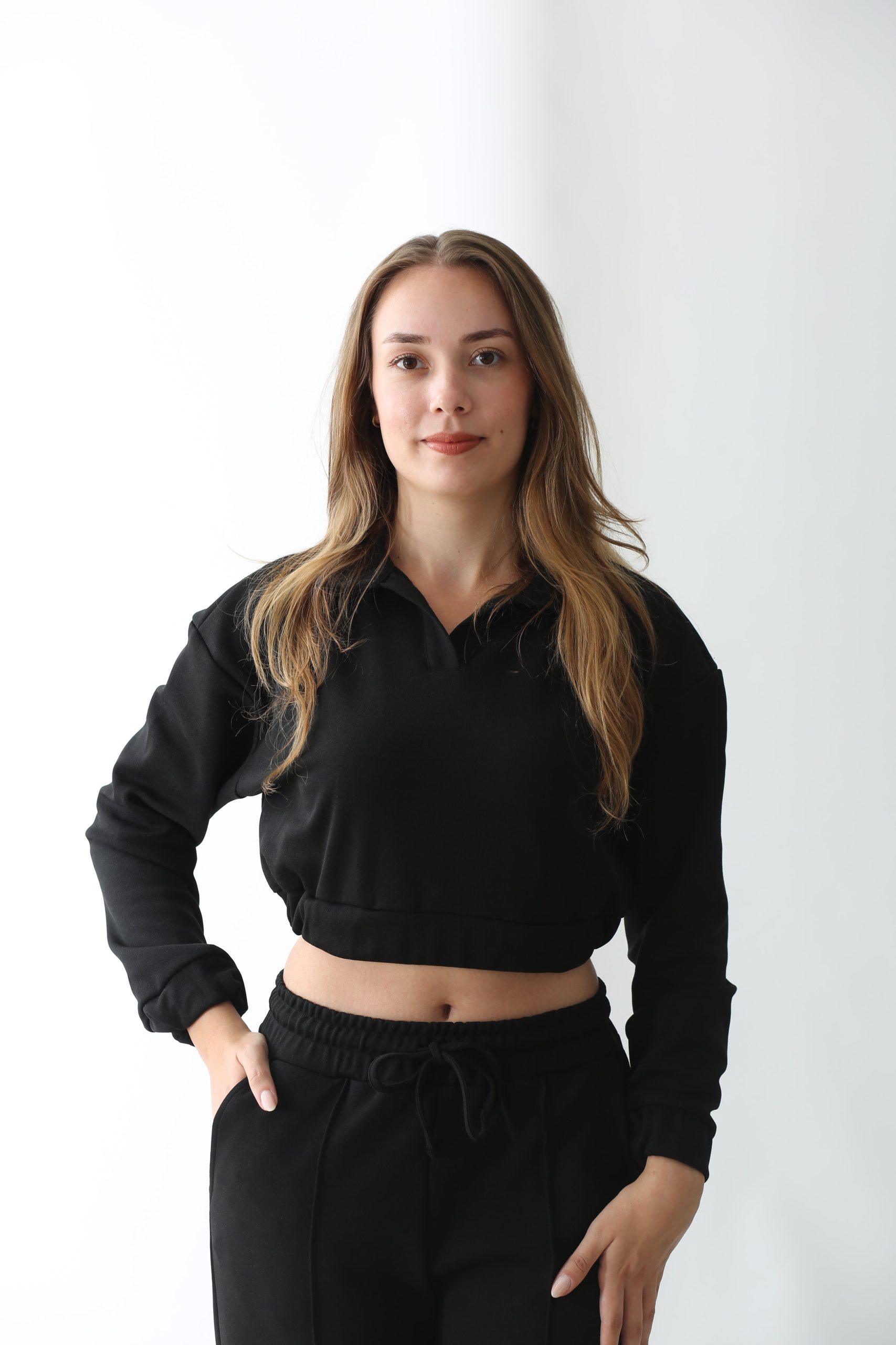 Kadın Siyah Sweatshirt