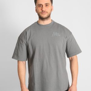NTB Unisex Oversize T-Shirt Graphit Renk