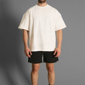 NTB Unisex Oversize T-Shirt Of White Renk