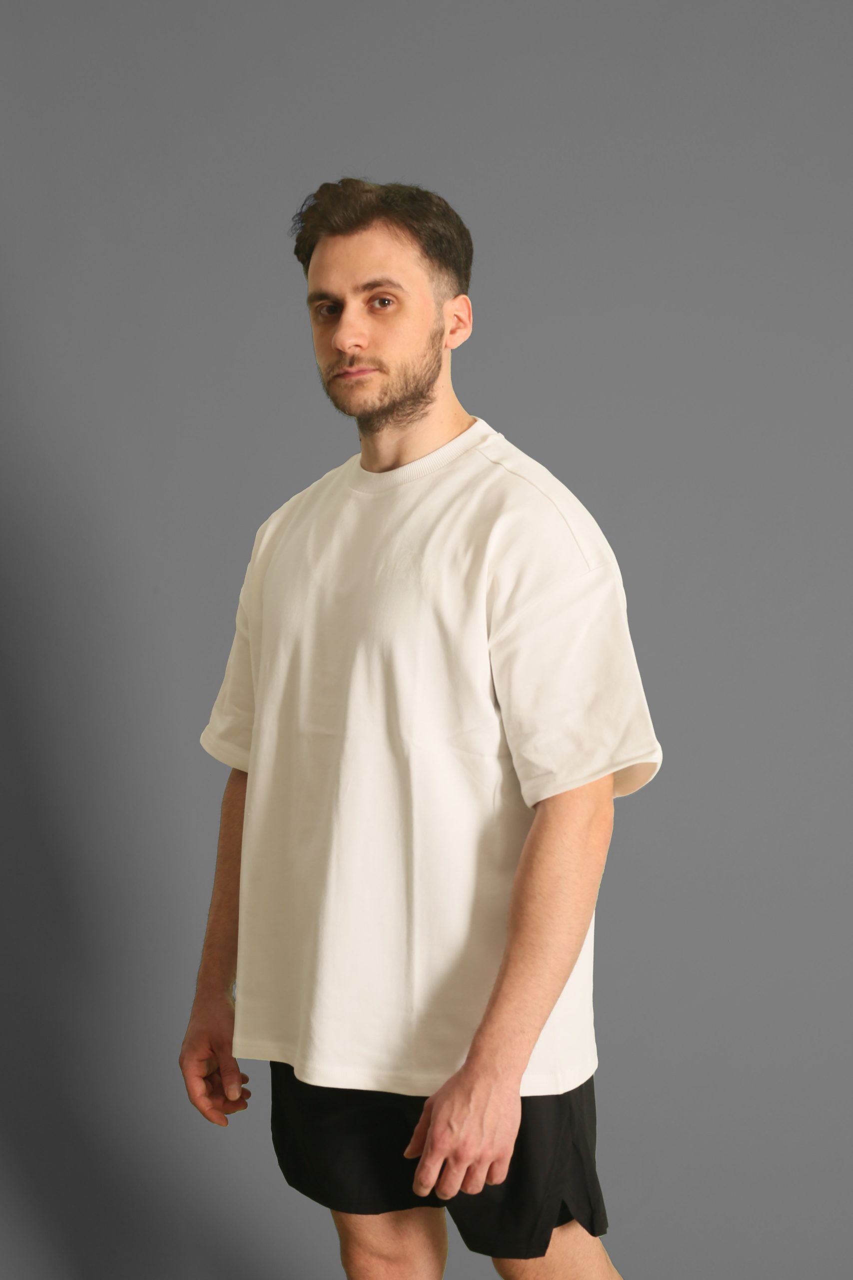 NTB Unisex Oversize T-Shirt Of White Renk - Görsel 2