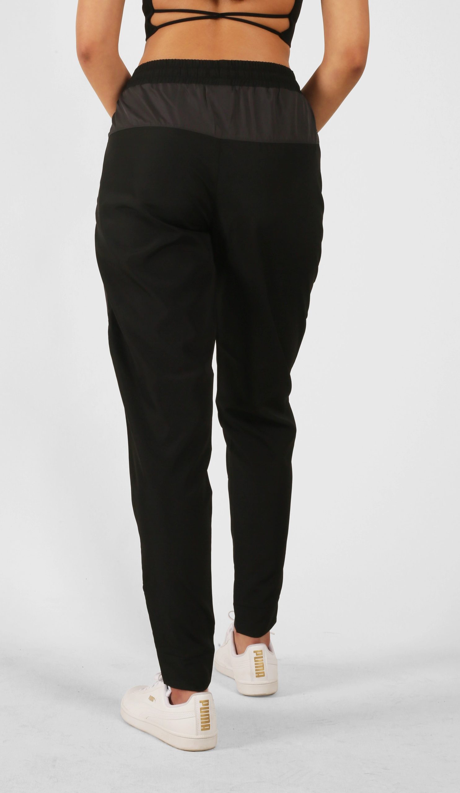 NTB Unisex Printed Track Pants Black Color - Görsel 3