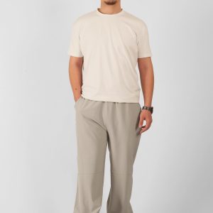 NTB Unisex Track Pants Ecru Color